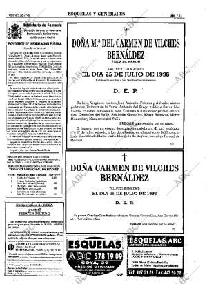 ABC MADRID 26-07-1996 página 85