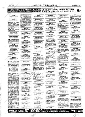 ABC MADRID 26-07-1996 página 98