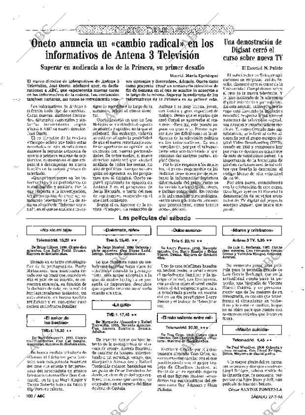 ABC MADRID 27-07-1996 página 100