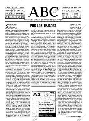 ABC MADRID 27-07-1996 página 3