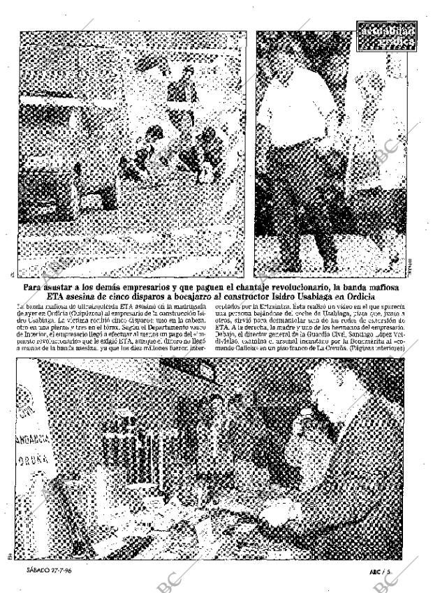 ABC MADRID 27-07-1996 página 5