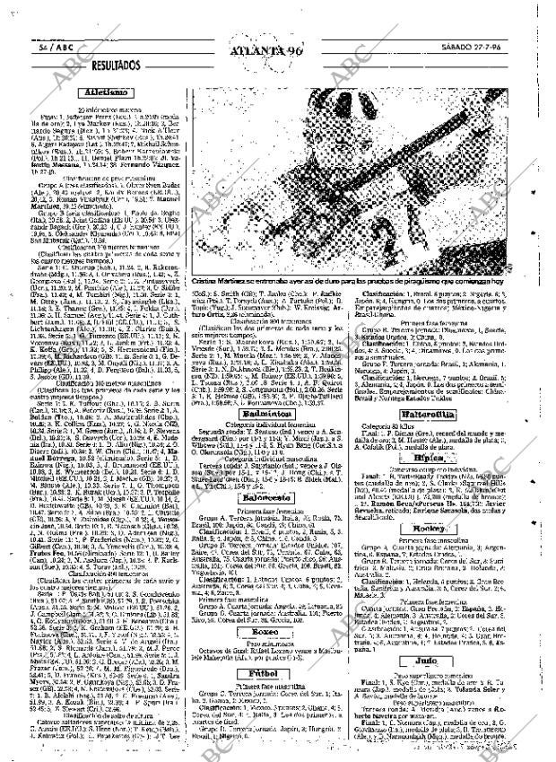 ABC MADRID 27-07-1996 página 54