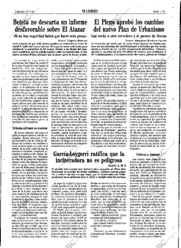 ABC MADRID 27-07-1996 página 59