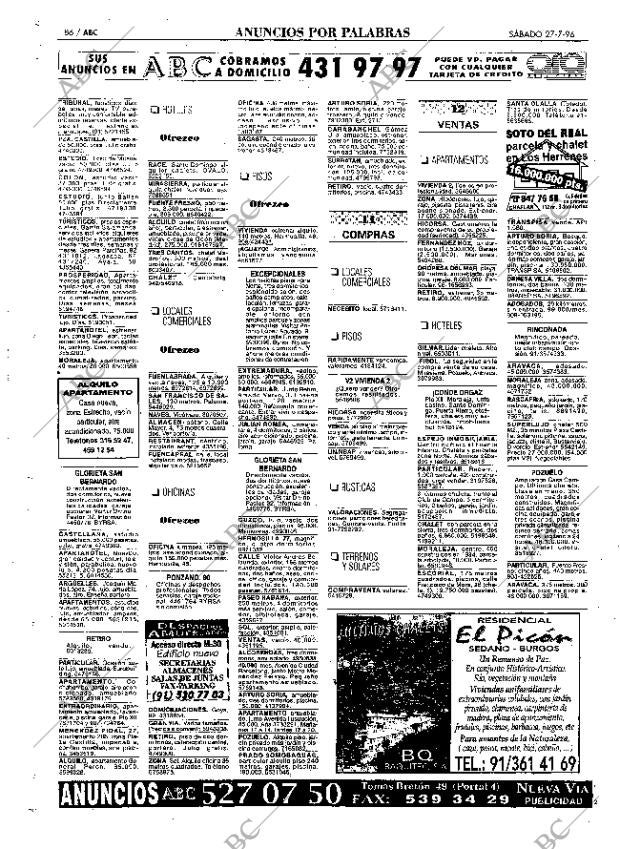 ABC MADRID 27-07-1996 página 86