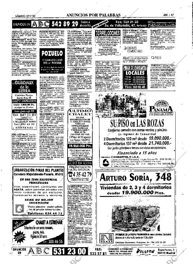 ABC MADRID 27-07-1996 página 87