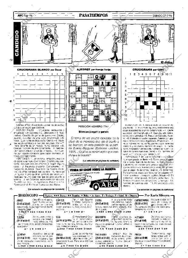 ABC MADRID 27-07-1996 página 94