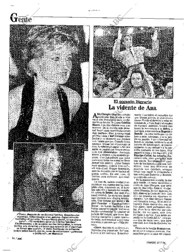 ABC MADRID 27-07-1996 página 96