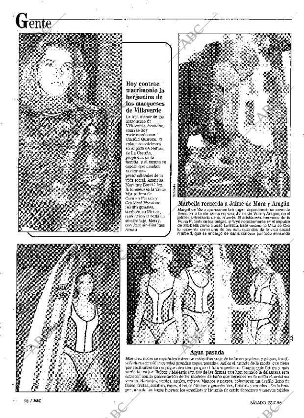 ABC MADRID 27-07-1996 página 98