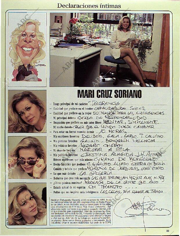 BLANCO Y NEGRO MADRID 28-07-1996 página 33