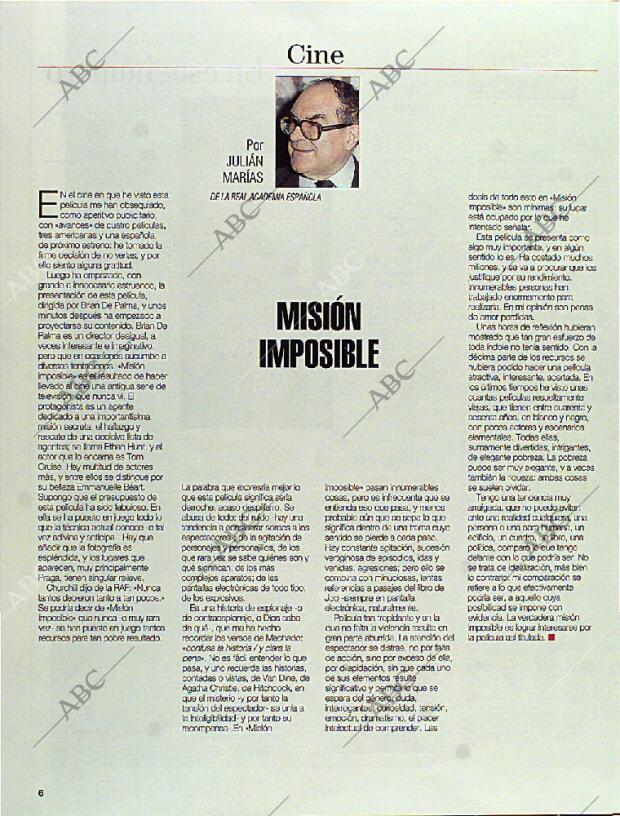 BLANCO Y NEGRO MADRID 28-07-1996 página 6