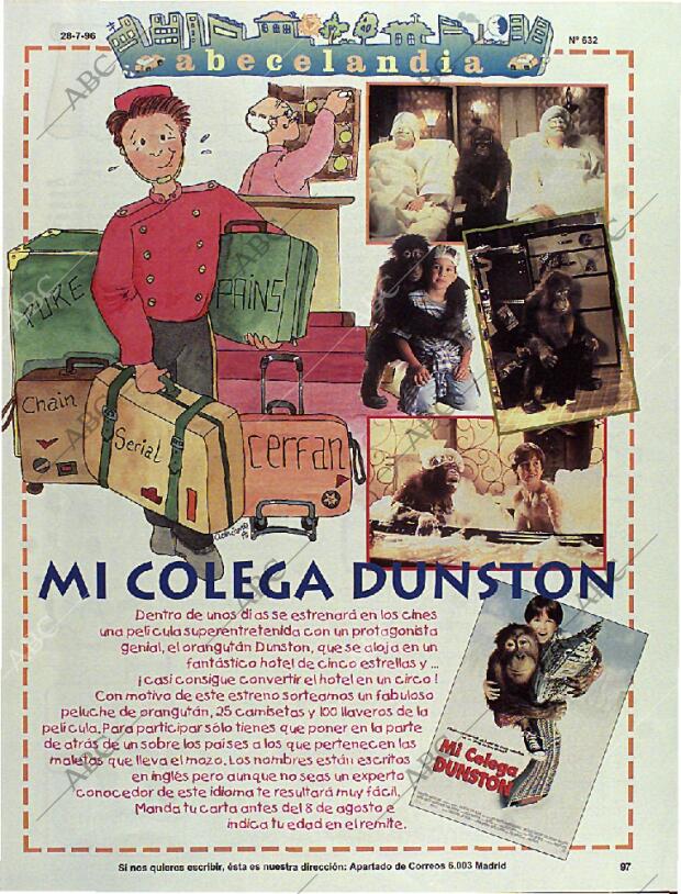 BLANCO Y NEGRO MADRID 28-07-1996 página 97