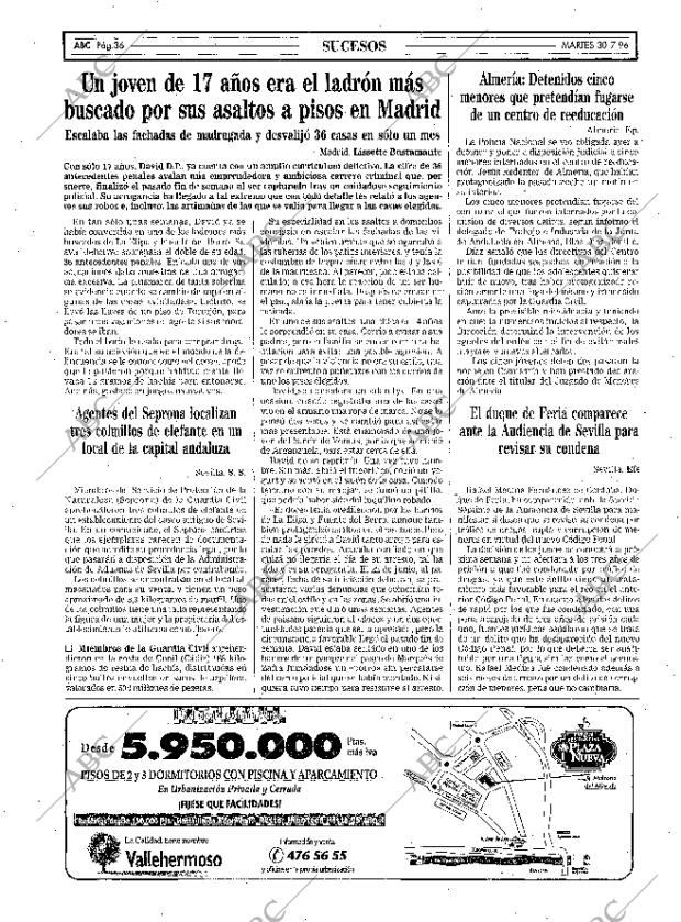 ABC SEVILLA 30-07-1996 página 36