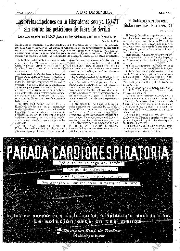 ABC SEVILLA 30-07-1996 página 57