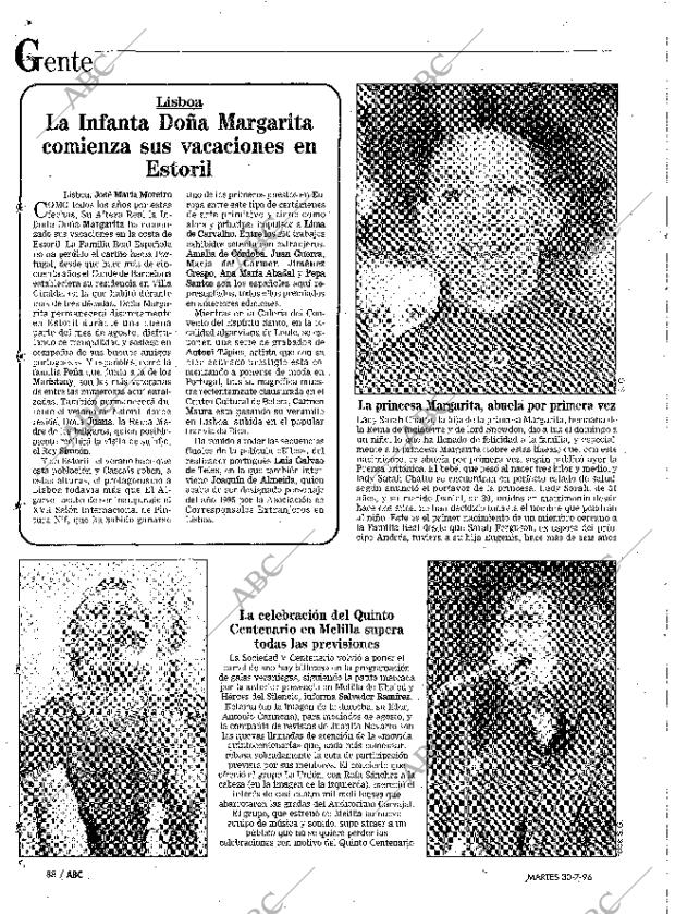 ABC SEVILLA 30-07-1996 página 88