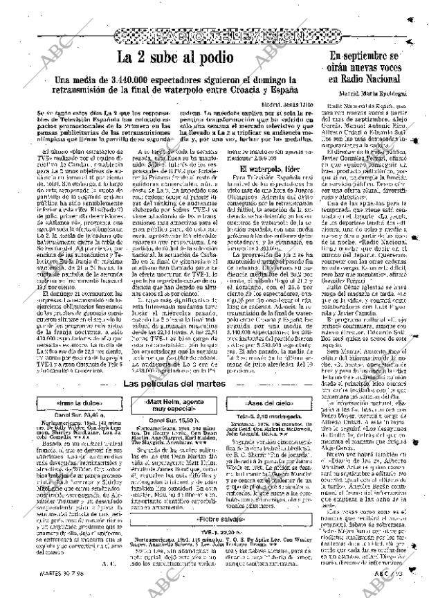 ABC SEVILLA 30-07-1996 página 93