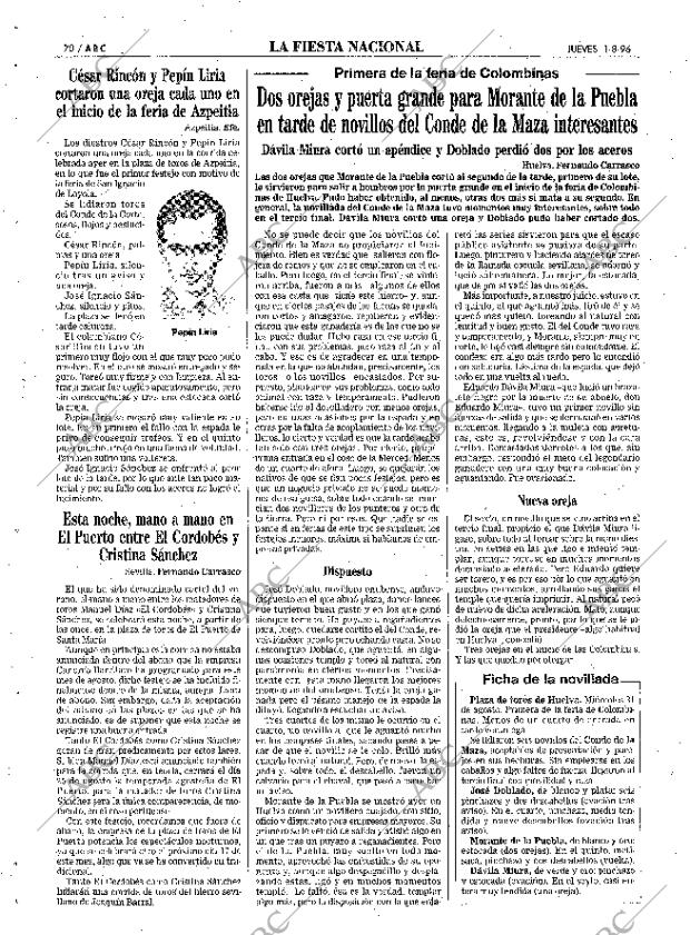 ABC SEVILLA 01-08-1996 página 70