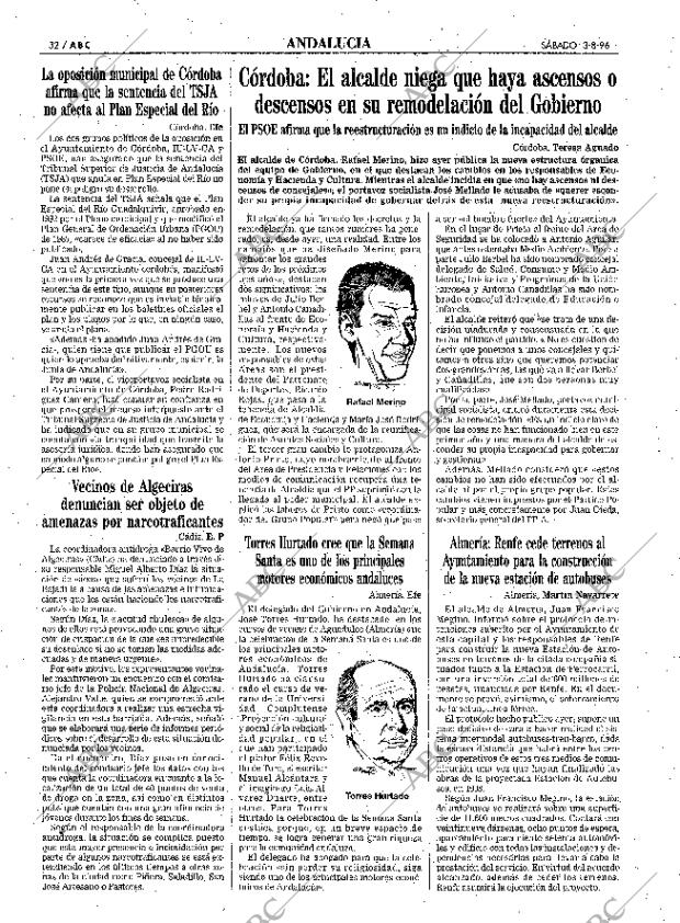 ABC SEVILLA 03-08-1996 página 32