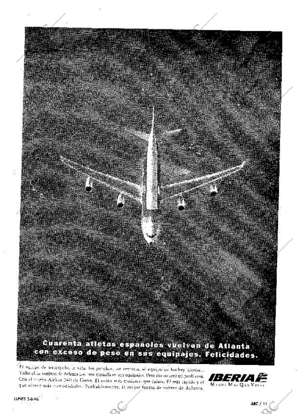 ABC MADRID 05-08-1996 página 11