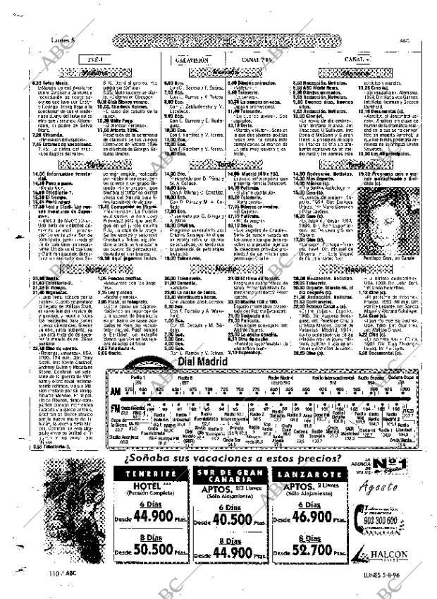 ABC MADRID 05-08-1996 página 110
