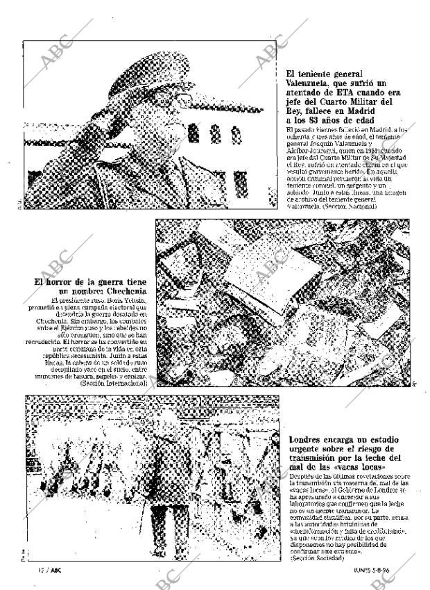 ABC MADRID 05-08-1996 página 12