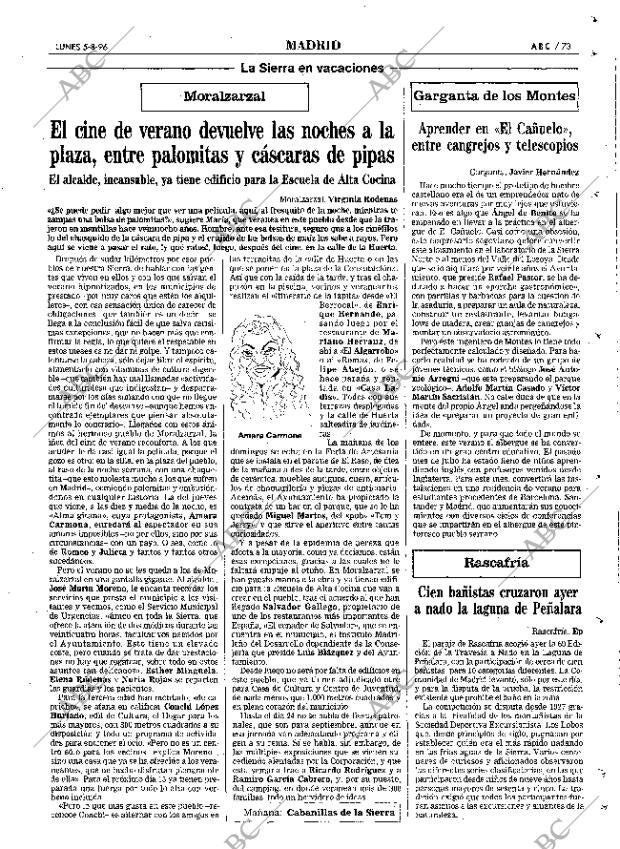 ABC MADRID 05-08-1996 página 73
