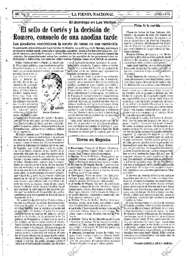 ABC MADRID 05-08-1996 página 76