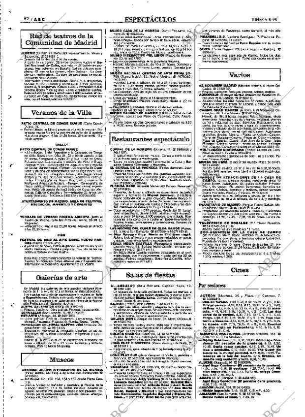 ABC MADRID 05-08-1996 página 82