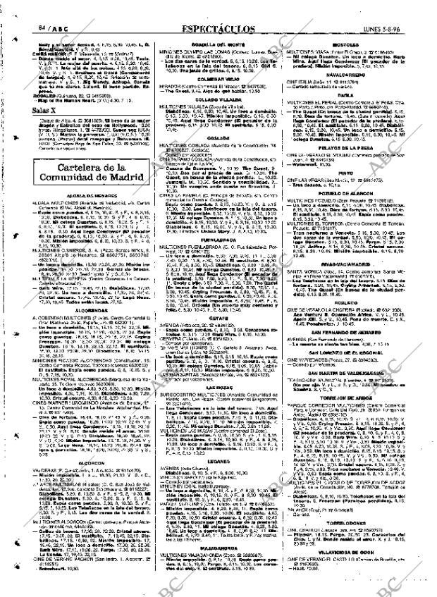 ABC MADRID 05-08-1996 página 84