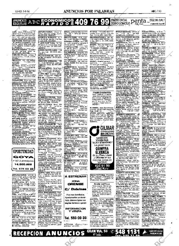 ABC MADRID 05-08-1996 página 93