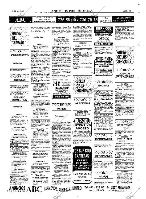 ABC MADRID 05-08-1996 página 95