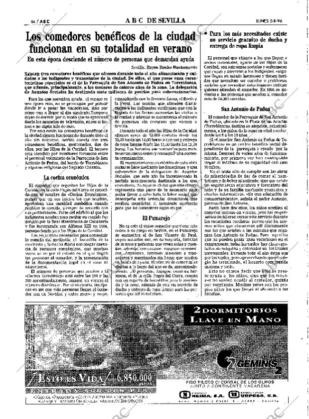 ABC SEVILLA 05-08-1996 página 44