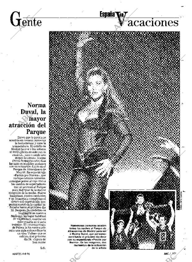 ABC MADRID 06-08-1996 página 101
