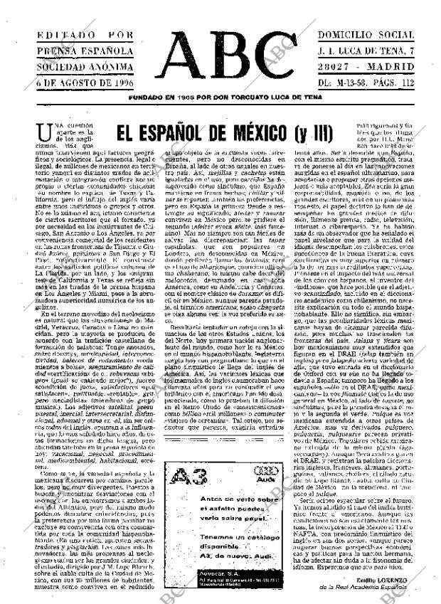 ABC MADRID 06-08-1996 página 3