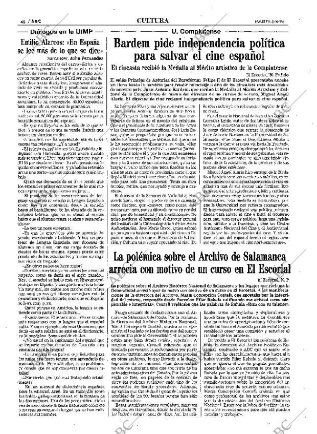 ABC MADRID 06-08-1996 página 48