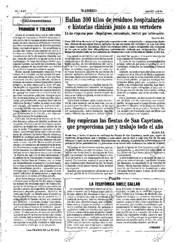 ABC MADRID 06-08-1996 página 68