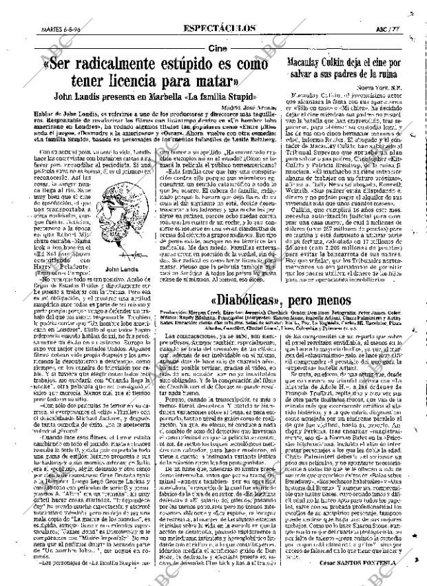 ABC MADRID 06-08-1996 página 77