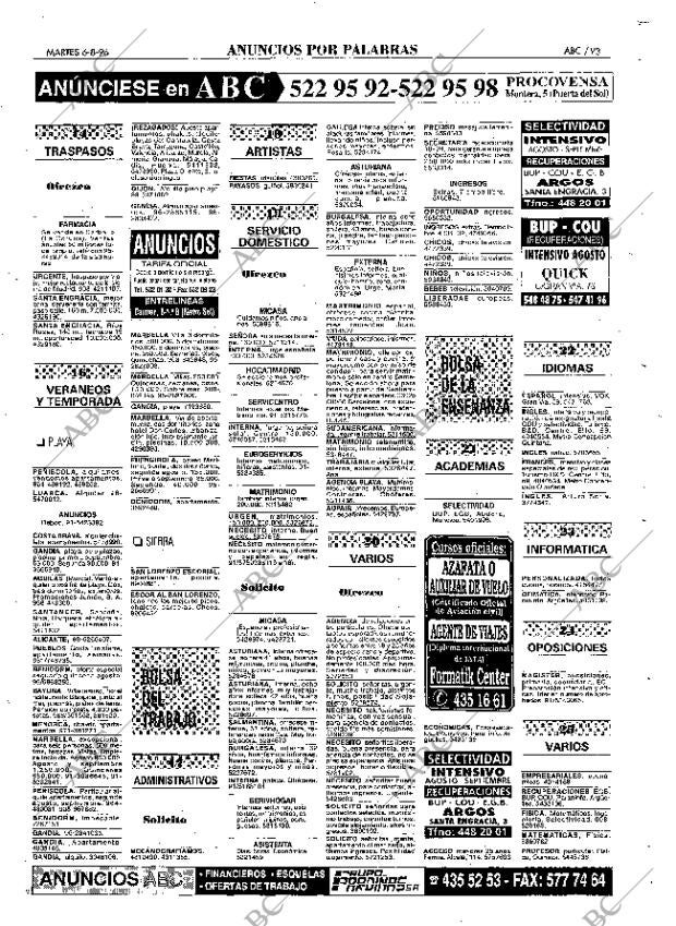 ABC MADRID 06-08-1996 página 93