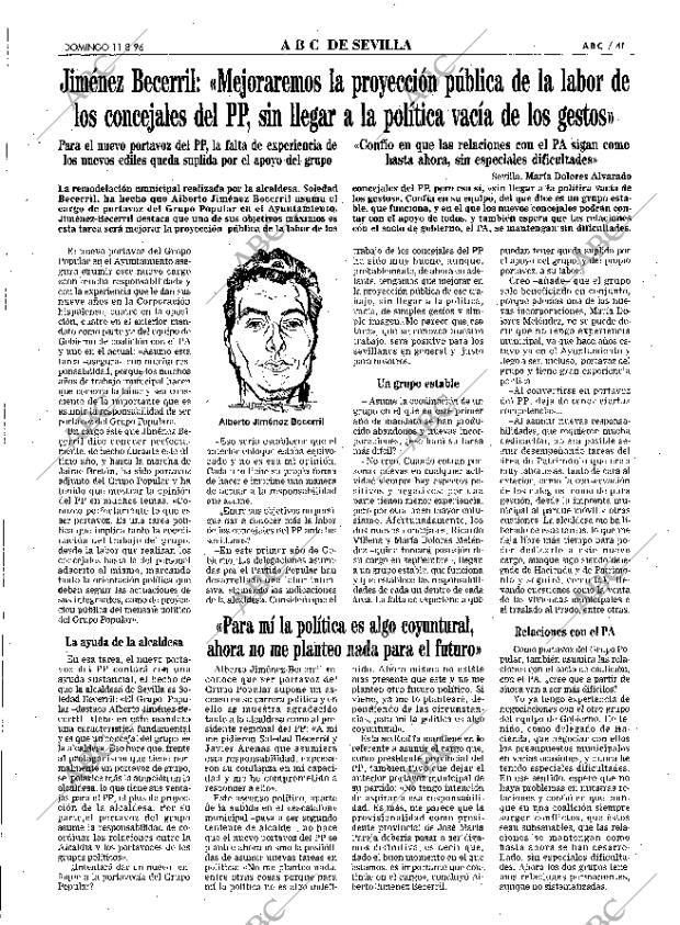 ABC SEVILLA 11-08-1996 página 41