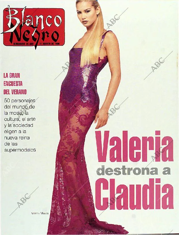 BLANCO Y NEGRO MADRID 11-08-1996 página 1