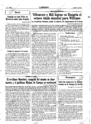 ABC SEVILLA 12-08-1996 página 62
