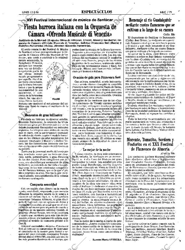 ABC SEVILLA 12-08-1996 página 79