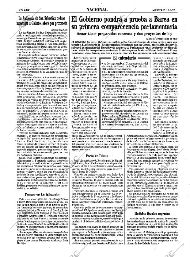 ABC SEVILLA 14-08-1996 página 22