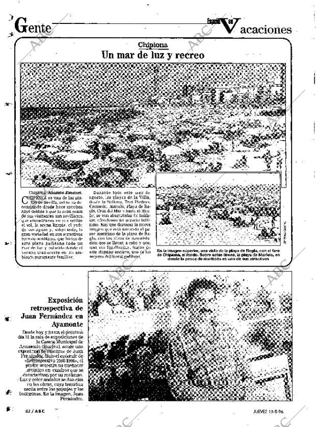 ABC SEVILLA 15-08-1996 página 82