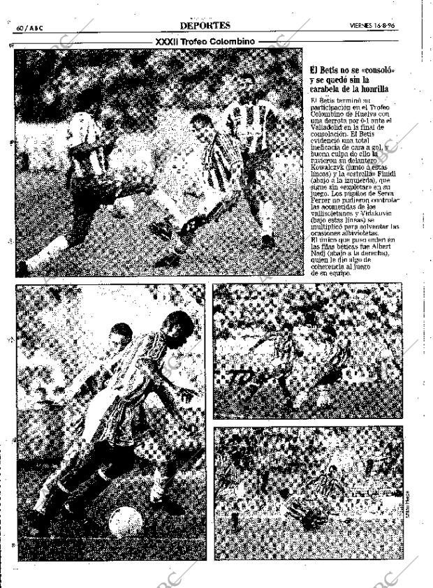 ABC SEVILLA 16-08-1996 página 60