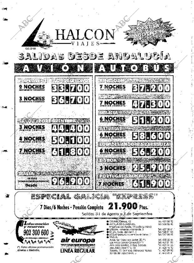 ABC SEVILLA 16-08-1996 página 96
