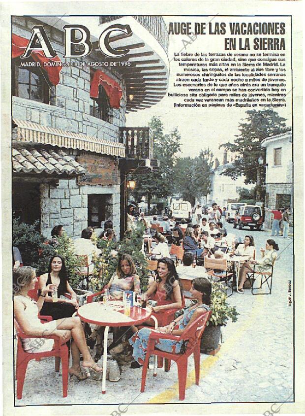ABC MADRID 18-08-1996 página 1