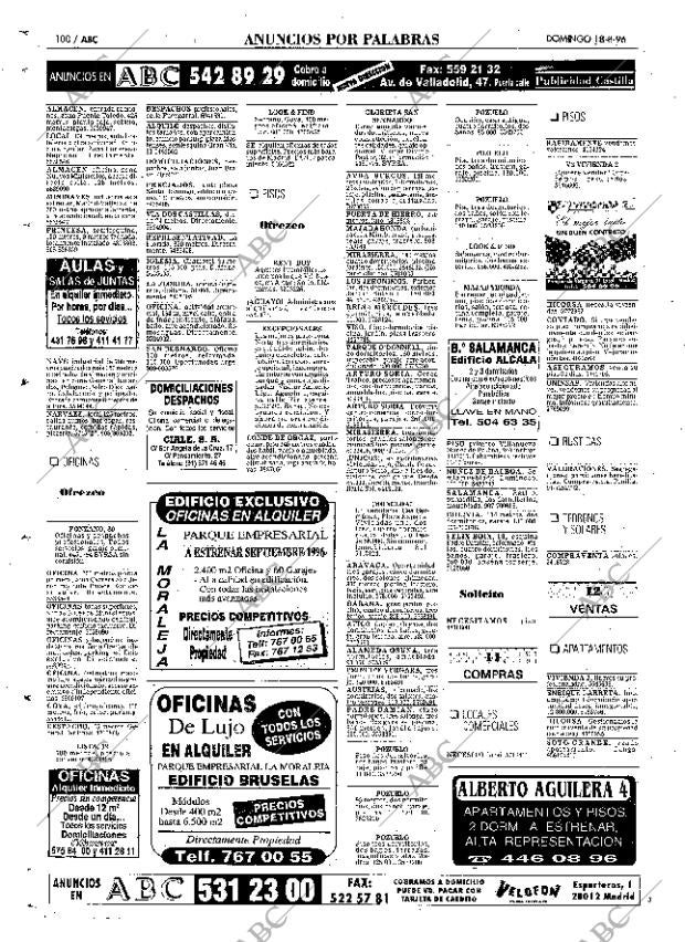 ABC MADRID 18-08-1996 página 100