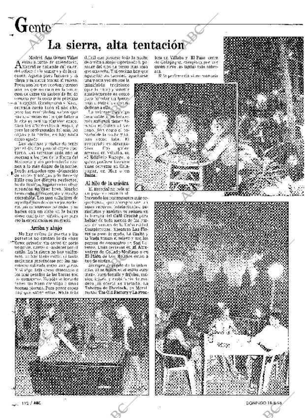 ABC MADRID 18-08-1996 página 112