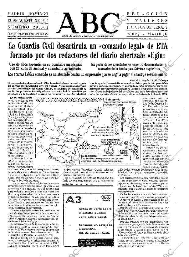 ABC MADRID 18-08-1996 página 13