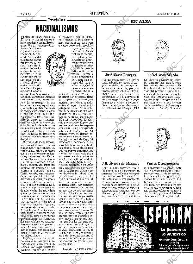 ABC MADRID 18-08-1996 página 16